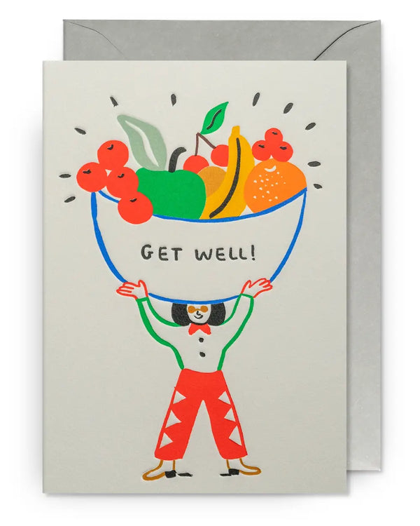 Lagom Design - Marie Assénat Get Well Klappkarte