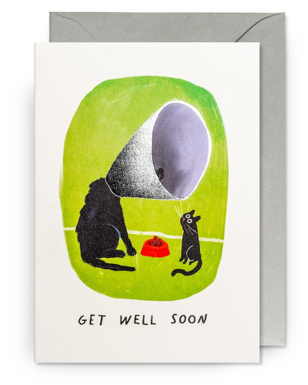 Lagom Design - John Bond Get Well Soon Klappkarte