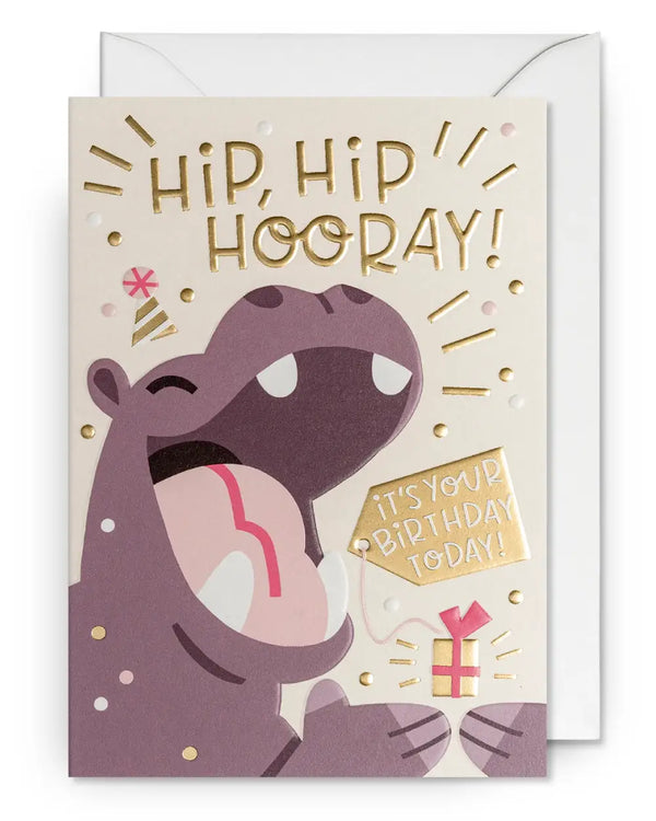 Lagom Design - Mei Stoyva Hip Hip Hooray Klappkarte