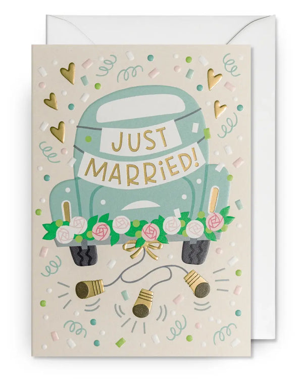 Lagom Design - Mei Stoyva Just Married Klappkarte
