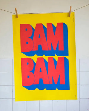 BAM BAM Poster (50x70cm)