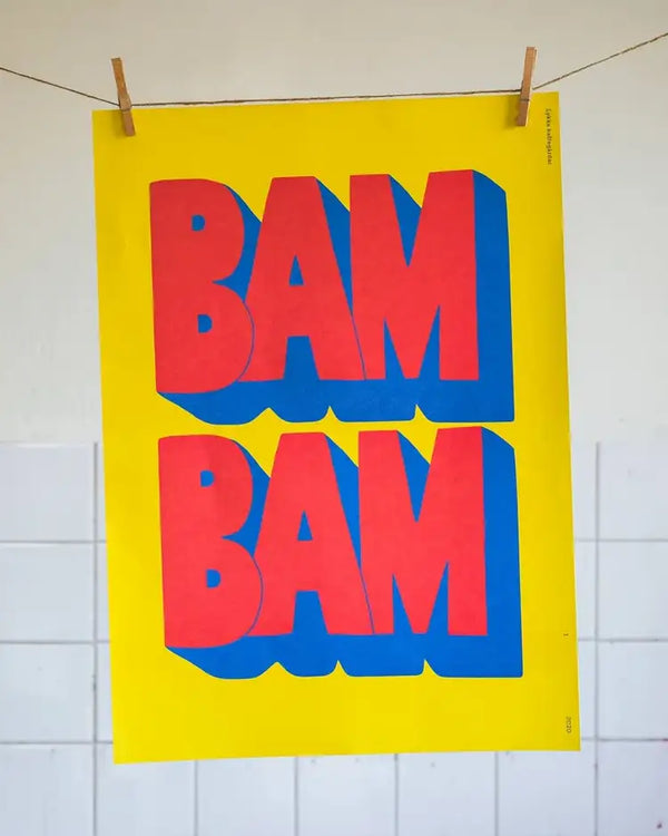 BAM BAM Poster (50x70cm)