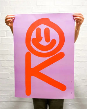 OK Ciao Poster (50x70cm)