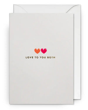 Lagom Design - Postco Love To You Both Klappkarte