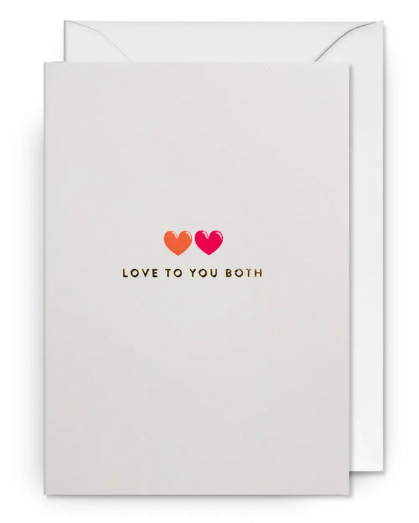 Lagom Design - Postco Love To You Both Klappkarte