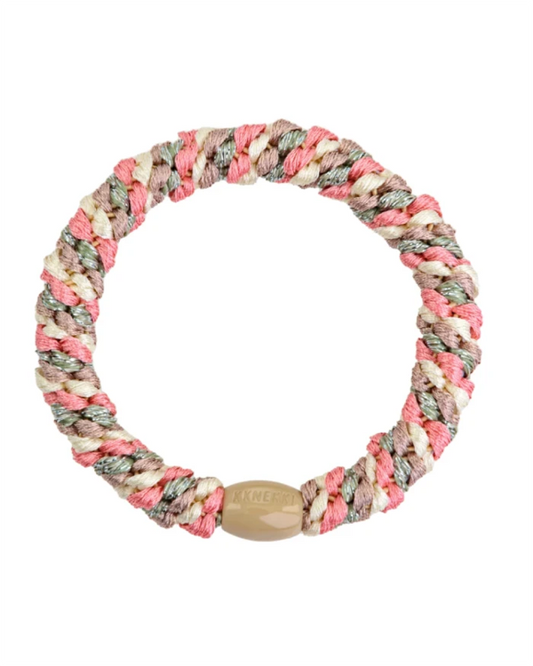 Kknekki Haargummi Mix Faded Rose Dusty Green
