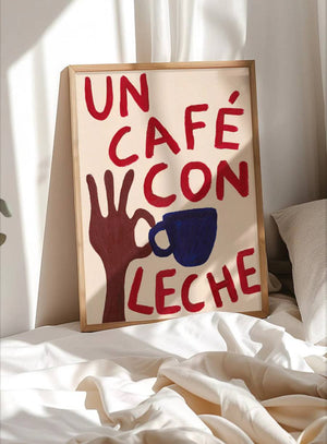 Café Con Leche Poster