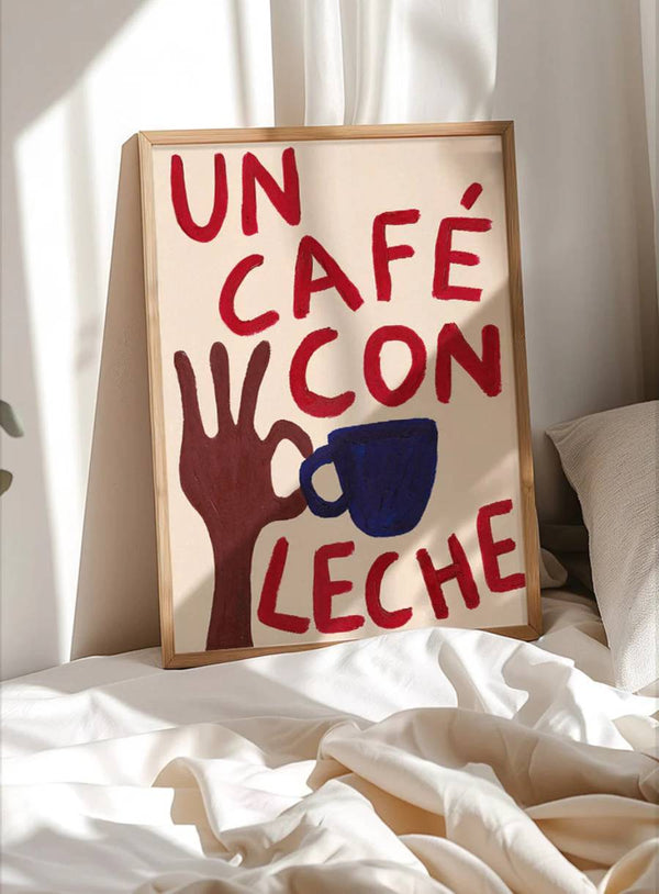 Café Con Leche Poster