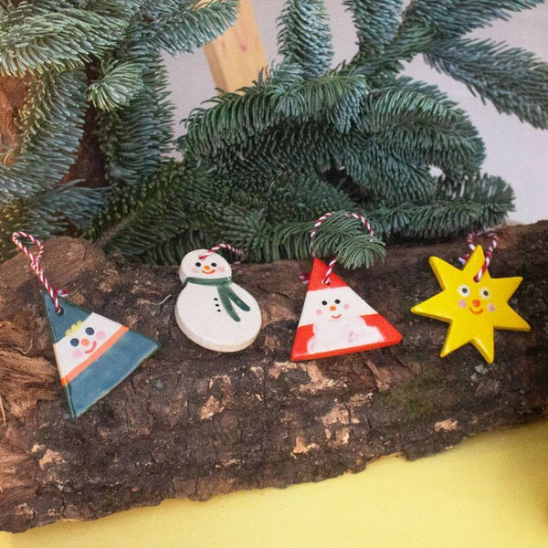 Keramikanhänger Kleiner Stern