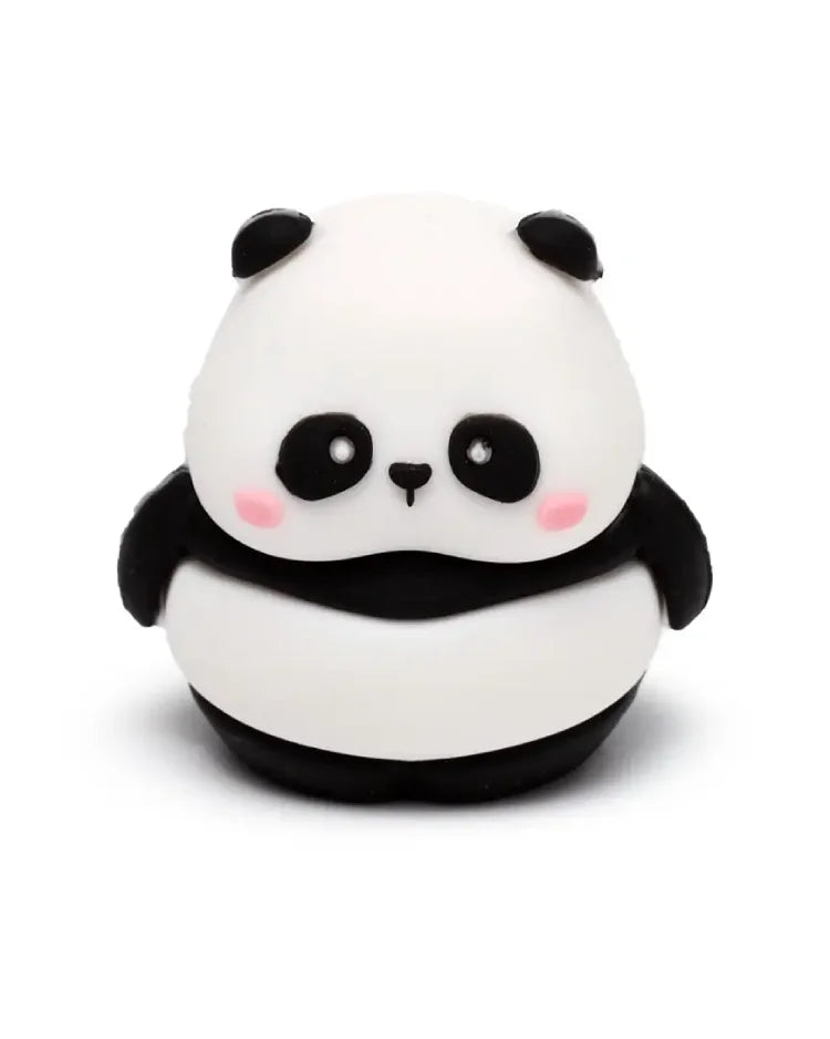 Panda 2 in 1 (Anspitzer, Radiergummi): Niedlicher, weicher Panda im Kawaii-Stil, multifunktional als Anspitzer und Radiergummi. Ideal für Geschenk- und Schreibwarenliebhaber.