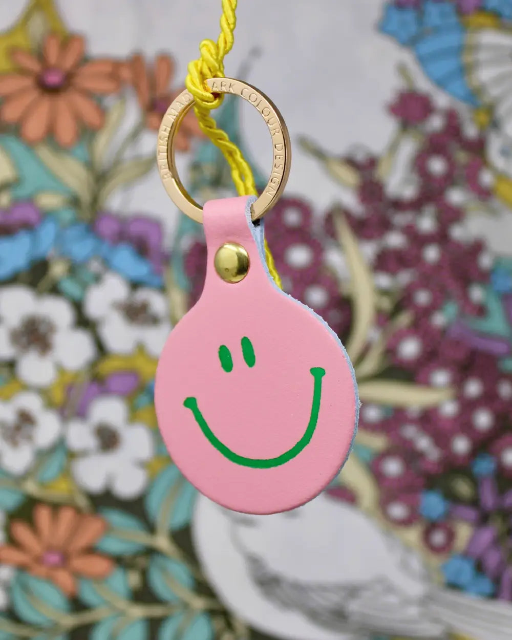 Feeling Lush Smiley Schlüsselanhänger Pale Pink