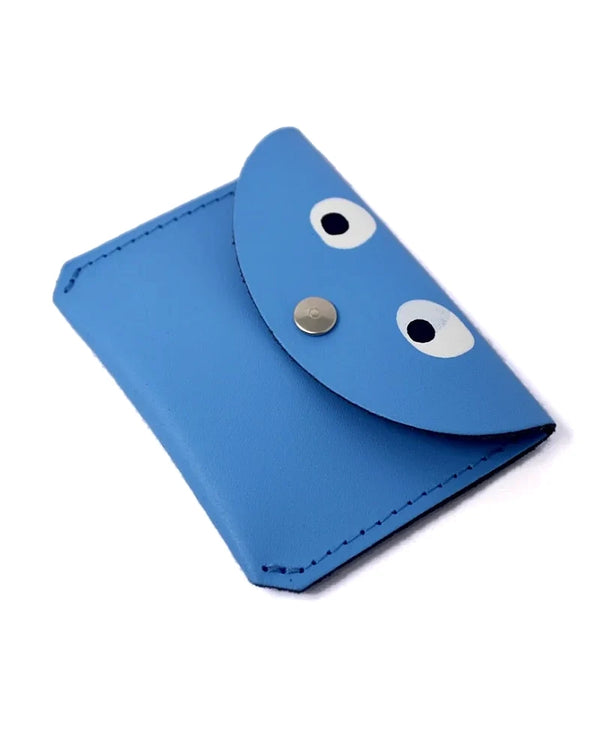 Ark Colour Design - Googly Eye Mini Money Coin Purse Cornflower