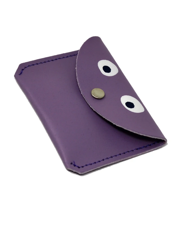 Ark Colour Design - Googly Eye Mini Money Coin Purse Lilac
