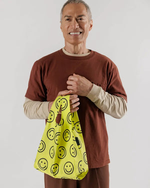 Baby Baggu Einkaufsbeutel Yellow Happy