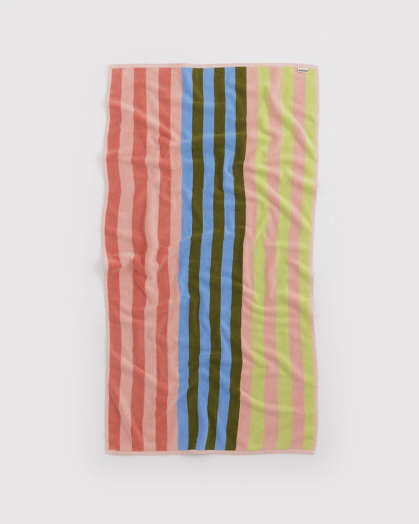 Baggu Sherbet Stripe Badehandtuch