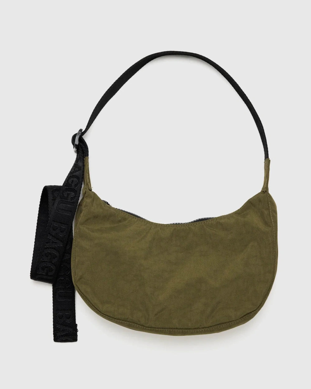 Small Nylon Crescent Bag Seaweed