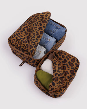 Baggu Packing Cube Set Leopard