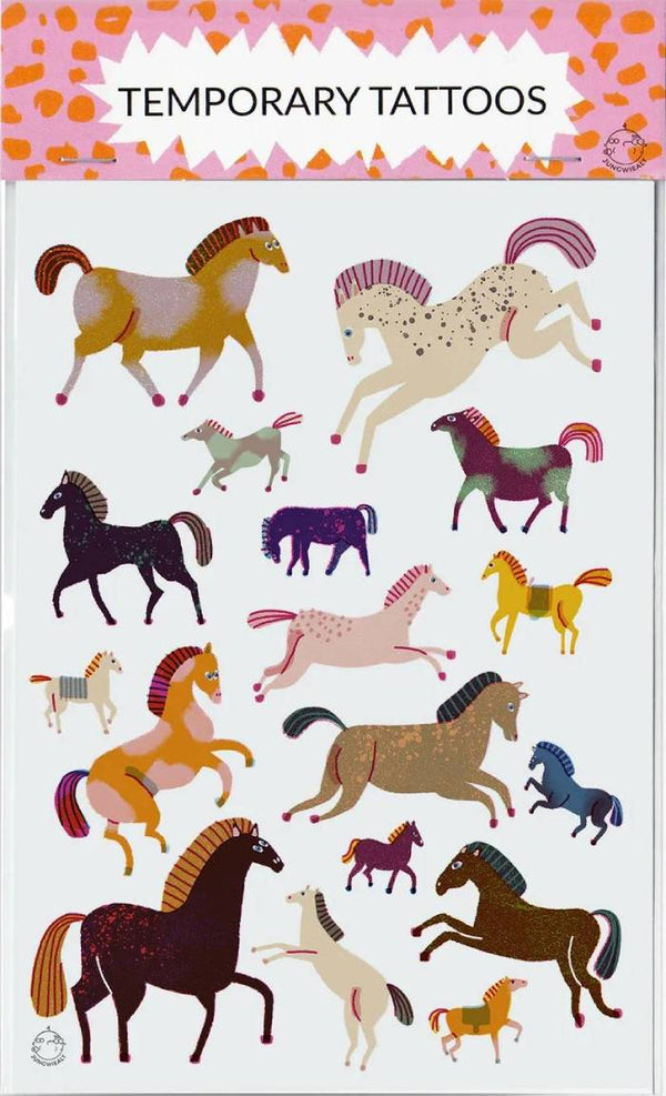 Horses Temporary Tattoos