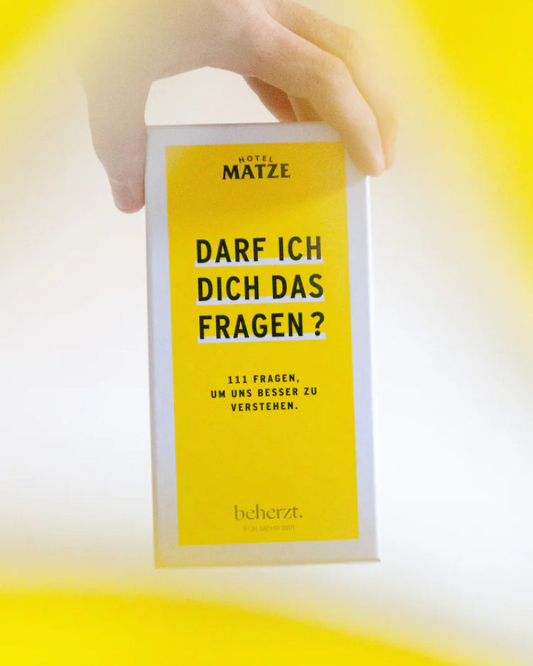 Darf ich dich das fragen?