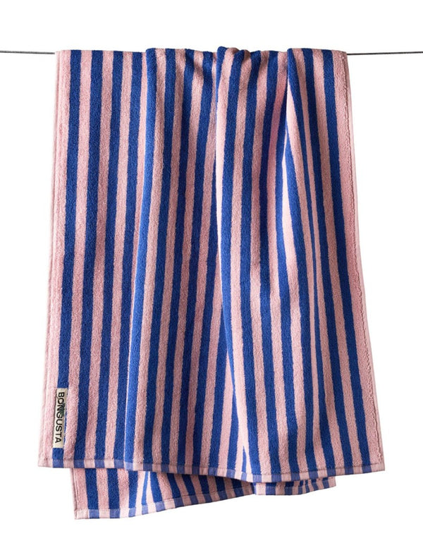 Naram Badehandtuch Dazzling Blue & Rose (70x140cm)