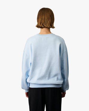 Organic Oversized Sweatshirt Magenta Blaze