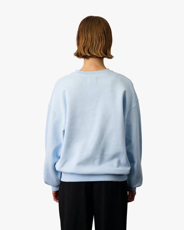 Organic Oversized Sweatshirt Magenta Blaze