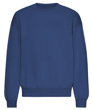 Organic Oversized Sweatshirt Marine Blue