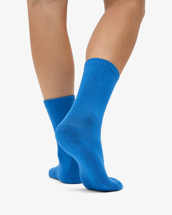 Organic Active Socks Pacific Blue