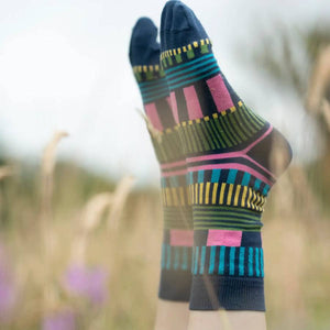 Multi Stripes Socken
