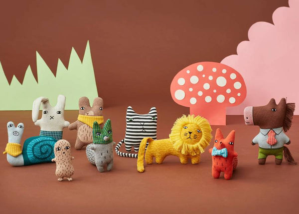 Kuscheltier Teeny Ted aus Baumwollstrick