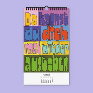 Willst du nicht mal was Richtiges arbeiten Kalender 2026 by Chris Campe