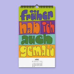 Willst du nicht mal was Richtiges arbeiten Kalender 2026 by Chris Campe