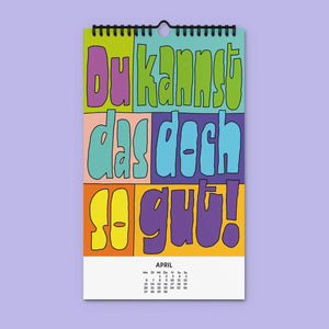 Willst du nicht mal was Richtiges arbeiten Kalender 2026 by Chris Campe