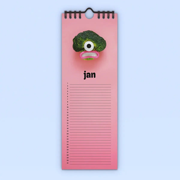 Funny Faces Kalender 2026 by Charlotte Love