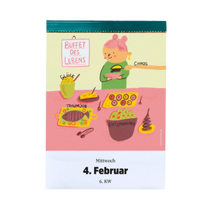 Abreißkalender »Halbwegs entspannt durch 2026«