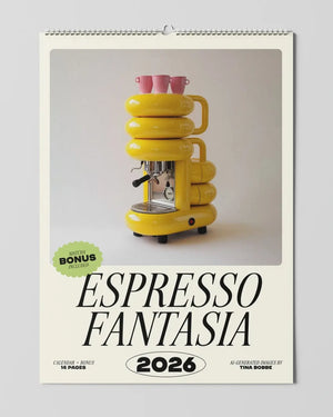 Espresso Fantasia Fotokalender 2026 by Tina Bobbe