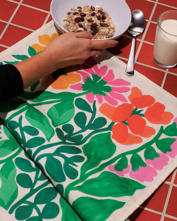 Evermade Liv Lee Wildflower Regeneration Geschirrhandtuch