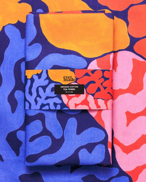 Evermade Liv Lee Coral Geschirrhandtuch