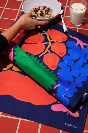 Evermade Liv Lee Fruits Of The Amazon Geschirrhandtuch