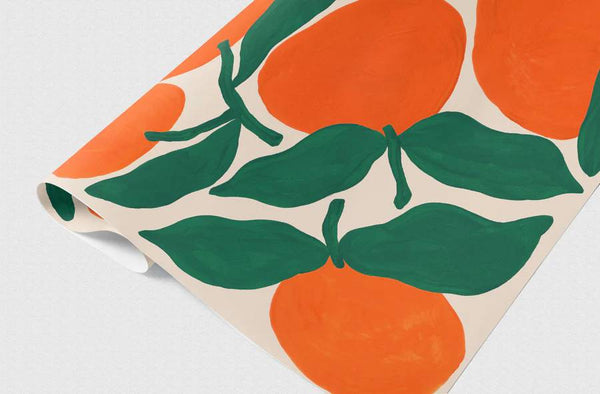 Tangerines Geschenkpapier