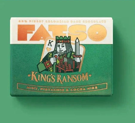 KING'S RANSOM Schokolade mit Minze, Pistazien und Kakaonibs (40g)
