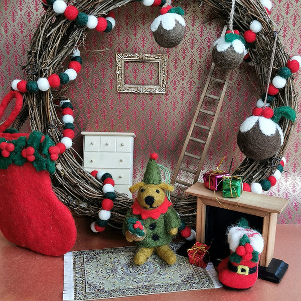 Bernard the Dog Filzanhänger