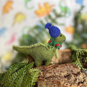 Cosy Dinosaur Filzanhänger