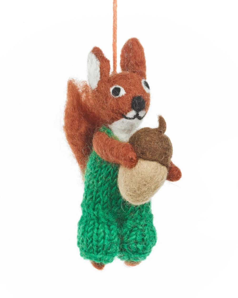 Nelly Nutkins Eichhörnchen Filzanhänger