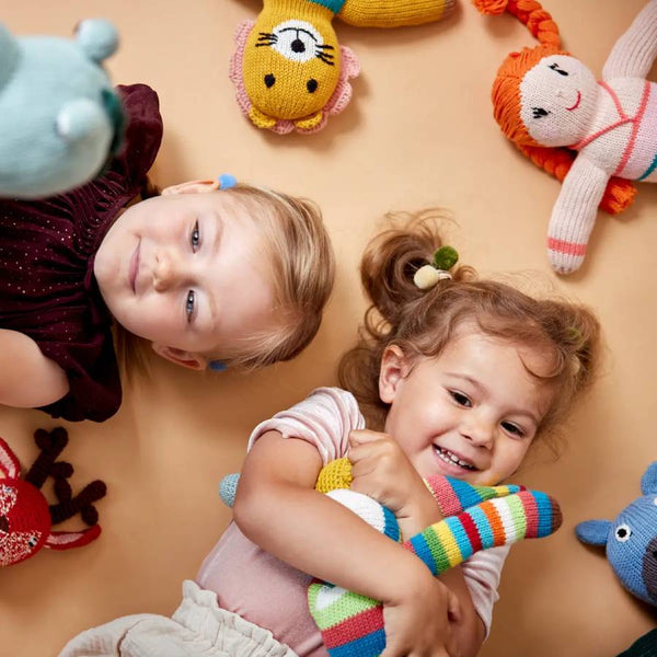 PomPom Haargummi 8er Set Grün