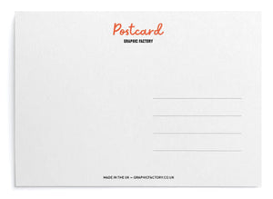 Postkarte Merci