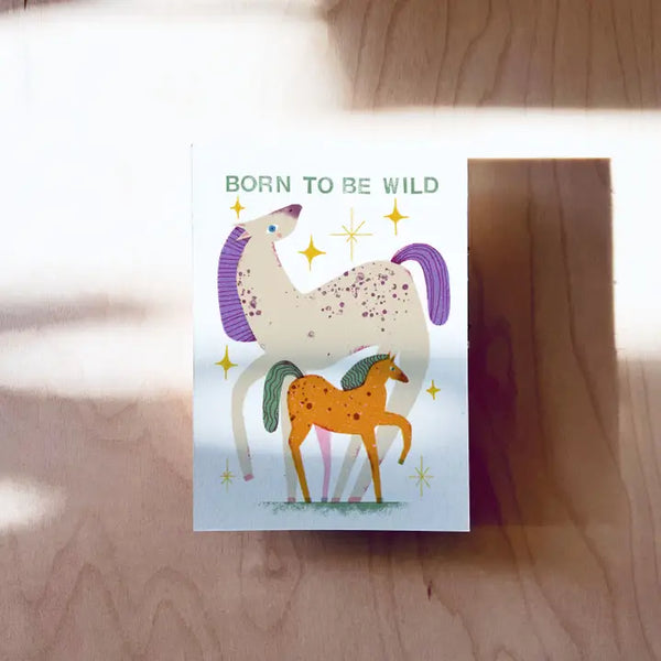 Barbara Dziadosz Born To Be Wild Postkarte