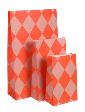 Geschenktüte Diamond Litchi + Blood Orange mit Boden (5er-Pack)