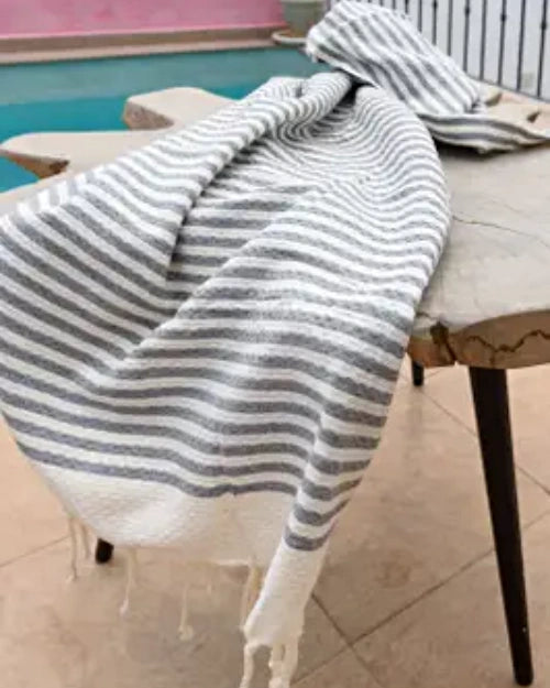 Strandtuch Atlantico Grey