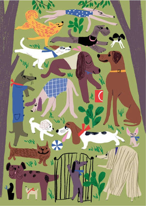 Dog Park Poster (50x70cm)